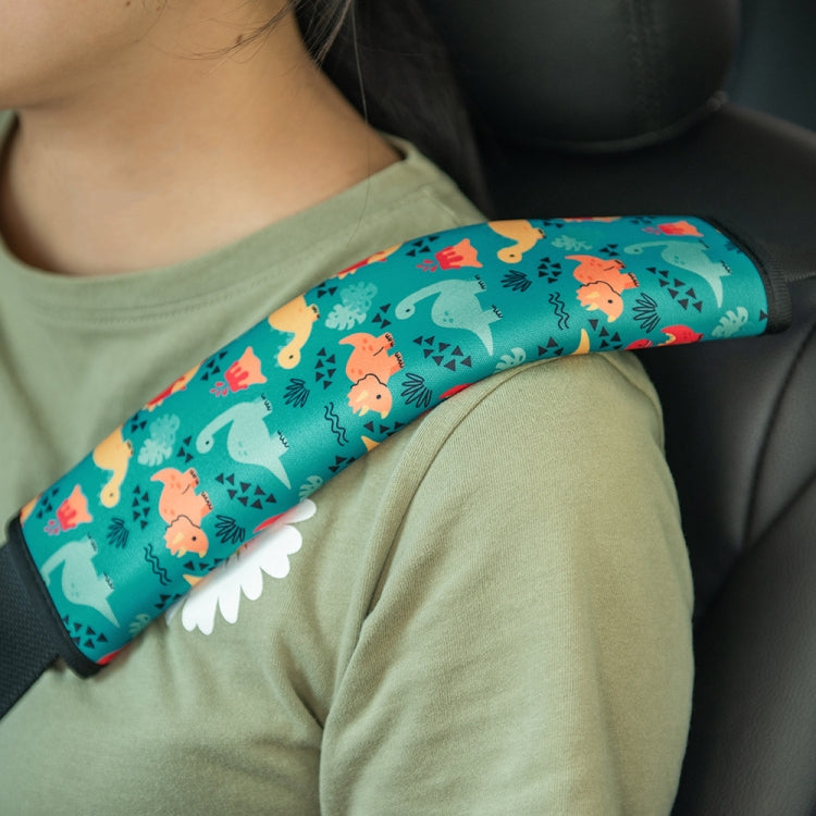 Car Seat Belt Shoulder Protective Cover Children Seat Belt Retainer, Color: Cyan - In Car by buy2fix | Online Shopping UK | buy2fix