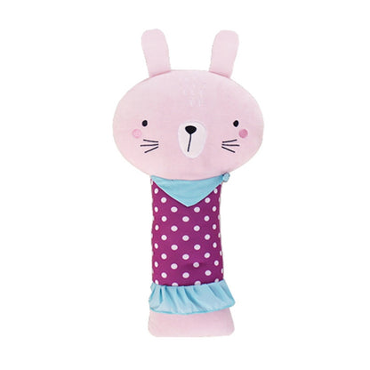 50cm Children Car Belt Cartoon Shoulder Protector Pillow(Rabbit 2) - In Car by buy2fix | Online Shopping UK | buy2fix