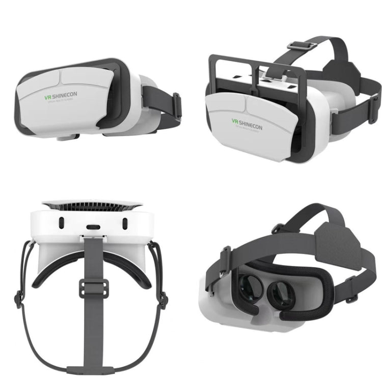 VRSHINECON G12 VR Glasses 3D Movie All In One Game Machine Immersive Virtual Reality Glasses(White) - VR Headset by VRSHINECON | Online Shopping UK | buy2fix