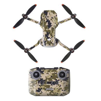 Sunnylife MM2-TZ452 For DJI Mini 2 Waterproof PVC Drone Body + Arm + Remote Control Decorative Protective Stickers Set(Desert Camouflage) - DJI & GoPro Accessories by Sunnylife | Online Shopping UK | buy2fix
