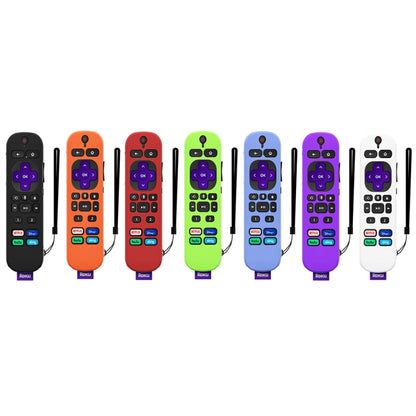 For TCL Roku Voice Remote Pro Y30 Remote Control Shockproof Silicone Protective Case(Luminous Blue) - Consumer Electronics by buy2fix | Online Shopping UK | buy2fix