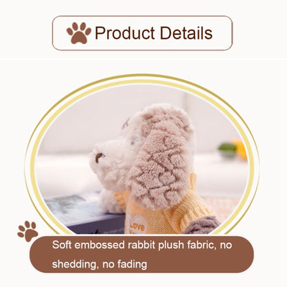 Cute Dressing Teddy Plush Toys Decorative Gift Plush Doll, Color: Gray Hoodie - Soft Toys by buy2fix | Online Shopping UK | buy2fix