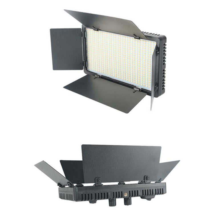 E800 3-color Temperature 40W 3200K-5600K LED Flat Panel Lights Live Broadcast Fill Light,EU Plug -  by buy2fix | Online Shopping UK | buy2fix