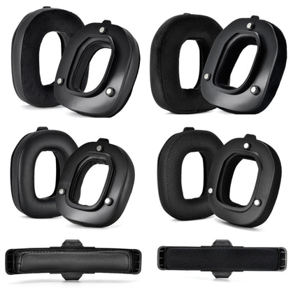 For Logitech Astro A50 Gen4 Headset Replacement Accessory ,Spec: 2pcs Velvet Earmuffs - Apple Accessories by buy2fix | Online Shopping UK | buy2fix