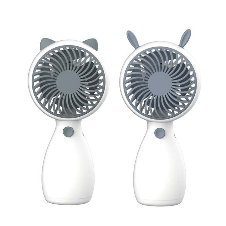 2pcs MLS6035 USB Mini Charging With Lanyard Small Fan, Style Random Delivery(White) - Consumer Electronics by buy2fix | Online Shopping UK | buy2fix