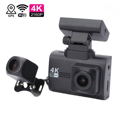 M200 44K HD Dual Recording Car Driving Recorder With WIFI+GPS Function -  by buy2fix | Online Shopping UK | buy2fix