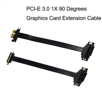 PCI-E 3.0 1X 90 Degrees Graphics Card / Wireless Network Card Extension Cable, Cable Length: 30cm -  by buy2fix | Online Shopping UK | buy2fix