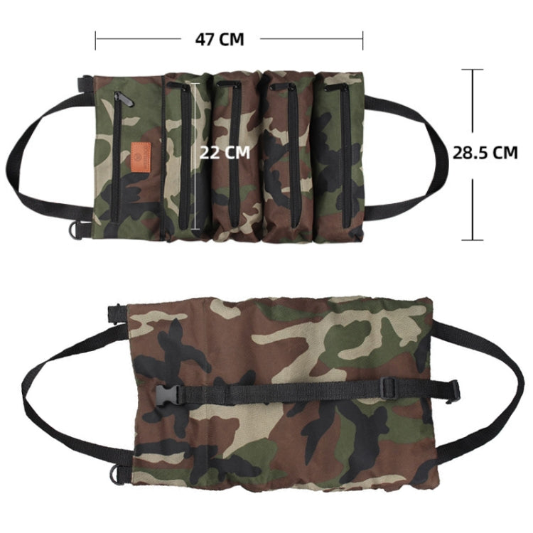 WESSLECO Oxford Cloth Electrical Hardware Hanging Tool Storage Bag(CP Camouflage) - Storage Bags & Boxes by WESSLECO | Online Shopping UK | buy2fix