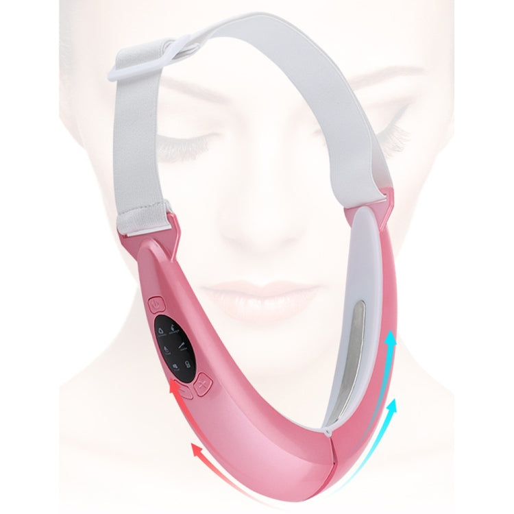106892 EMS Microcurrent Red and Blue Light Massage Face-Lifting Instrument(Pink) - Beauty Instrument by buy2fix | Online Shopping UK | buy2fix