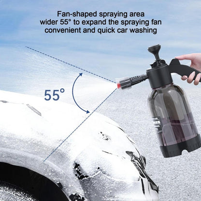 2L Foam Sprayer Pressure Spray Bottle for Car Washing Plants Watering Fertilizing(Black) - Car washing supplies by buy2fix | Online Shopping UK | buy2fix