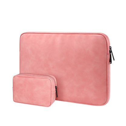 ND12 Lambskin Laptop Lightweight Waterproof Sleeve Bag, Size: 13.3 inches(Pink with Bag) - 13.3 inch by buy2fix | Online Shopping UK | buy2fix