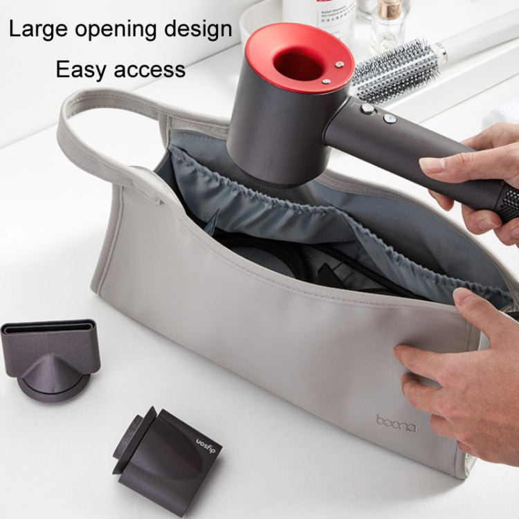 Baona BN-DS001 for Dyson Hair Dryer Accessories Leather Organizer(Blue) - Consumer Electronics by Baona | Online Shopping UK | buy2fix
