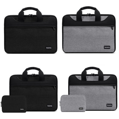 Baona BN-I003 Oxford Cloth Full Open Portable Waterproof Laptop Bag, Size: 13/13.3 inches(Black+Power Bag) - 13.3 inch by Baona | Online Shopping UK | buy2fix