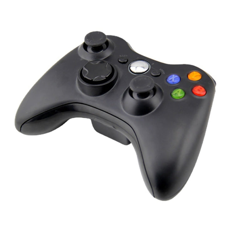 For Microsoft Xbox 360 / PC XB13 Dual Vibration Wireless 2.4G Gamepad With Receiver(Black) - Gamepad by buy2fix | Online Shopping UK | buy2fix
