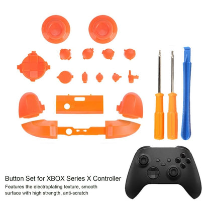 For Xbox Series X Controller Thumbstick LB RB Bumpers Trigger Buttons With Screwdriver Accessories(Red) - Repair & Spare Parts by buy2fix | Online Shopping UK | buy2fix