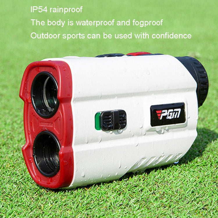 PGM JQ015 IP54 Waterproof Golf Laser Distance Meter Telescope, Measuring Distance: 600m(White) - Binoculars by PGM | Online Shopping UK | buy2fix