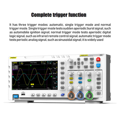 FNIRSI 1014D 2 in 1 Dual-channel 100M Bandwidth Digital Oscilloscope 1GS Sampling Signal Generator, US Plug - Digital Multimeter by FNIRSI | Online Shopping UK | buy2fix