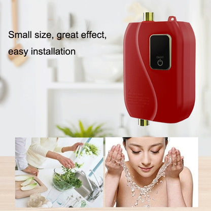 Instant Water Heater Mini Kitchen Quick Heater Household Hand Washing Water Heater AU Plug(White) - Water Heaters & Parts by buy2fix | Online Shopping UK | buy2fix