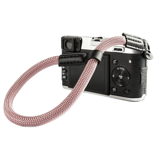 Climbing Rope Camera Wrist Strap SLR Camera Wear-resistant Bracelet(Rose Gold) - Camera Strap by buy2fix | Online Shopping UK | buy2fix