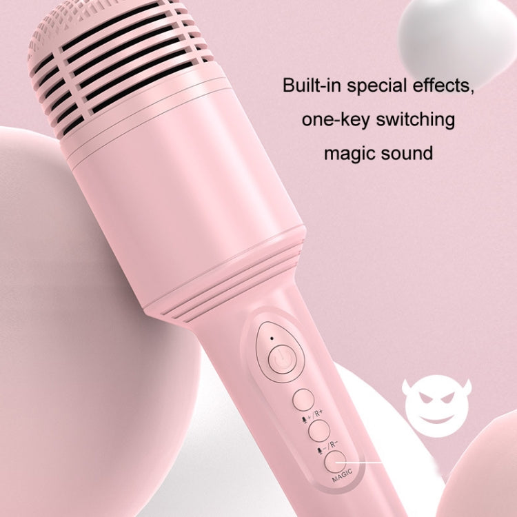 K10 Children Bluetooth Microphone Audio All-In-One Machine(Pink) - Microphone by buy2fix | Online Shopping UK | buy2fix