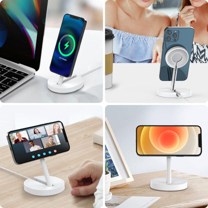 For IPhone12/13/14 Series AhaStyle PT137 Magnetic Charging Stand - Desktop Holder by AhaStyle | Online Shopping UK | buy2fix