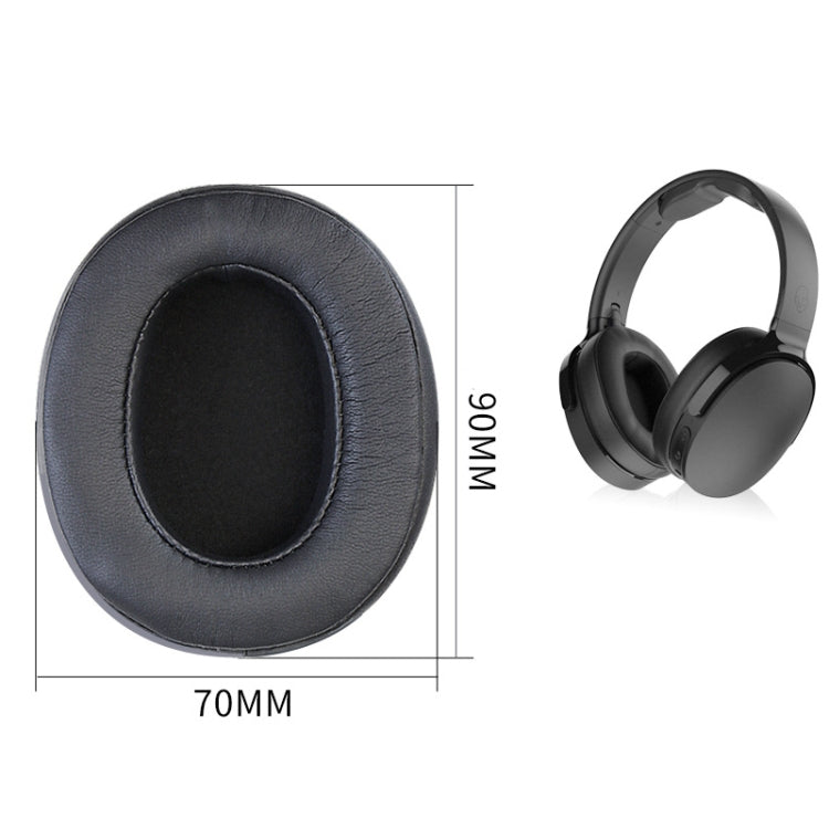 For Skullcandy Crusher 3.0 Wireless/ Crusher Evo /Crusher ANC/ Hesh 3 /VENUE  Headphone 2pcs Ear Pads(Beige Yellow Bottom) - Earmuff & Pad by buy2fix | Online Shopping UK | buy2fix