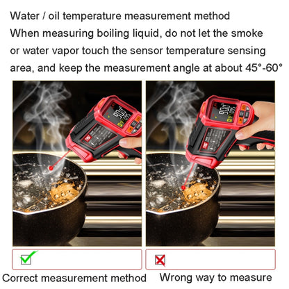 TASI TA603B -32-1380 degrees Celsius Color Screen Infrared Thermometer Industrial Electronic Thermometer - Thermostat & Thermometer by TASI | Online Shopping UK | buy2fix