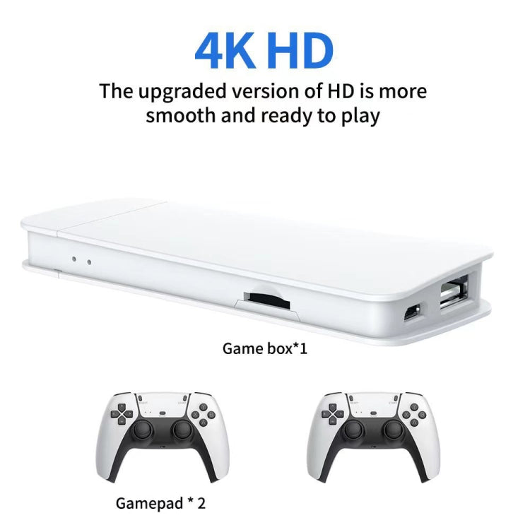 M15 HDMI HD 4K TV Dual Handle Game Console 128G 30000 Games - Pocket Console by buy2fix | Online Shopping UK | buy2fix