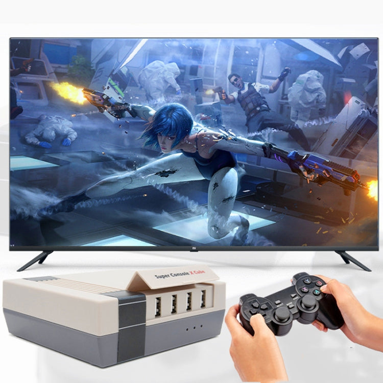 Super Console X Cube Wireless Retro TV Video Game Console Built-in 50+ Emulators 256G 50000+ Games(EU Plug) - Pocket Console by buy2fix | Online Shopping UK | buy2fix