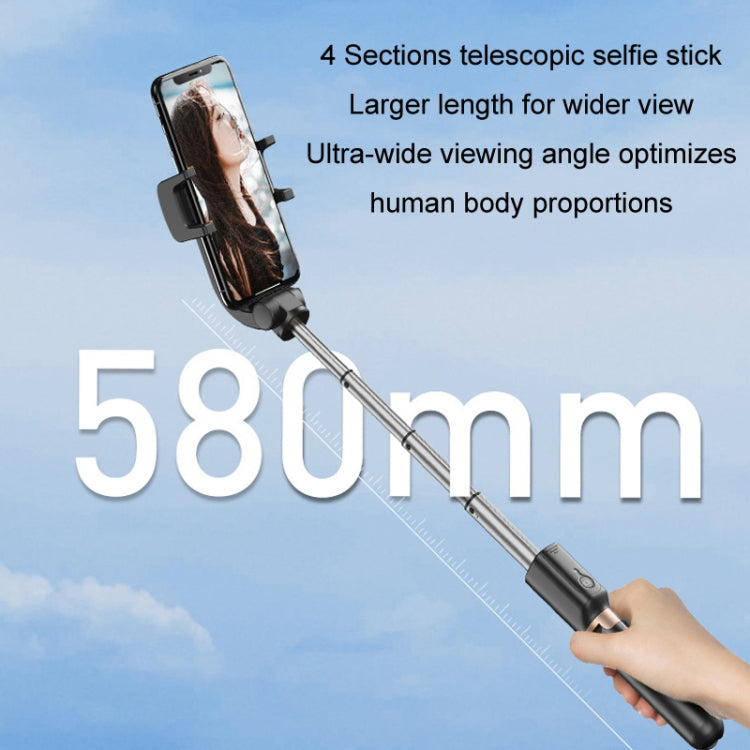 APEXEL APL-D6 Live Video Multifunctional Mobile Phone Gimbal Stabilizer Selfie Stick - Handheld Gimbals by APEXEL | Online Shopping UK | buy2fix