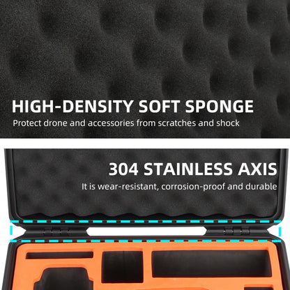 Sunnylife AQX-8 For Mavic 3 Pro / Mavic 3 Classic / Mavic 3 Waterproof Large Capacity Protective Handbox(Black) - Backpacks & Bags by Sunnylife | Online Shopping UK | buy2fix