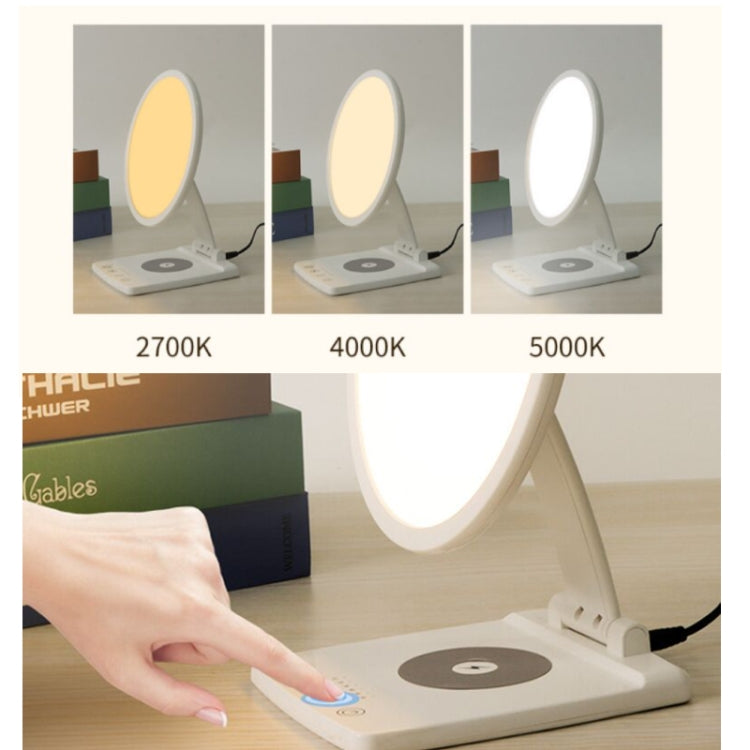 Wireless Charger SAD Therapy Light Intelligent Timing Emotional Physiotherapy Light(EU Plug) - Others by buy2fix | Online Shopping UK | buy2fix