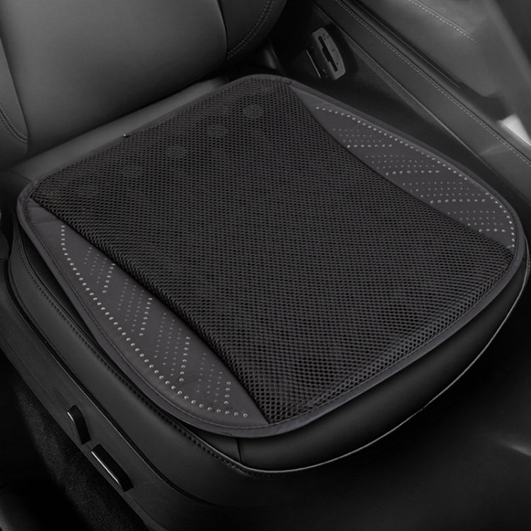 Multifunctional USB Fan Ventilation Heat Dissipation Car Seat Cushion(Black) - Seat Accessories by buy2fix | Online Shopping UK | buy2fix