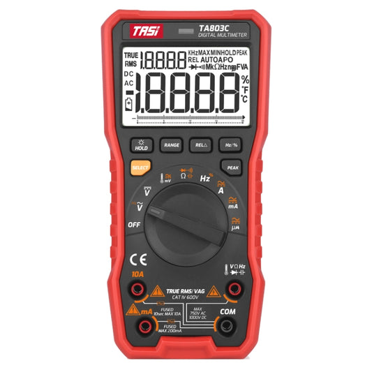 TASI TA803C Digital High Precision Multimeter Digital Display Household Multifunction Electrician Multimeter - Digital Multimeter by TASI | Online Shopping UK | buy2fix