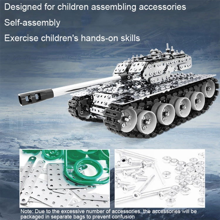 945pcs Rocket Tank 3D Metal Model Precision Mechanical Assembly Tank Assembly High Difficulty Toys - Model Toys by buy2fix | Online Shopping UK | buy2fix
