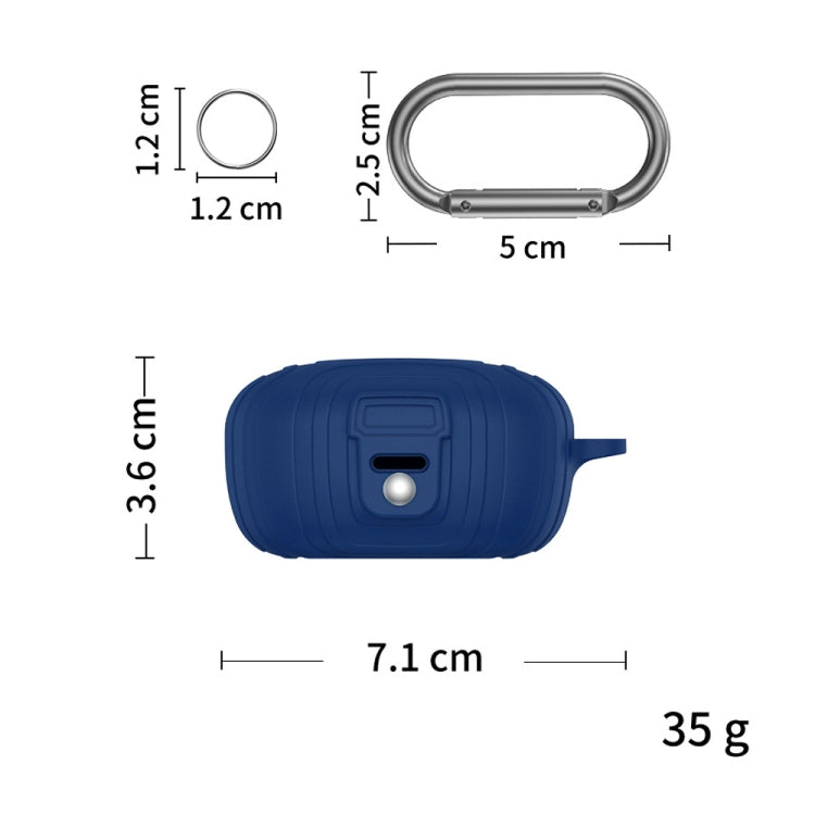 For EarFun Air Pro 3 Silicone Earphone Dustproof Storage Case(White) - Other Earphone Case by buy2fix | Online Shopping UK | buy2fix