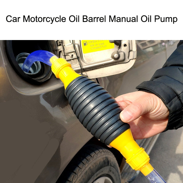 2m Car Motorcycle Oil Barrel Manual Oil Pump Self-Priming Large Flow Oil Suction - oil tank tubes & oil pumps by buy2fix | Online Shopping UK | buy2fix