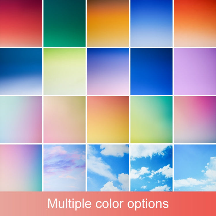 78x104cm Gradient Background Paper Photography Portrait Photo Props(Realm of Clear Sky) - Gradient Color by buy2fix | Online Shopping UK | buy2fix