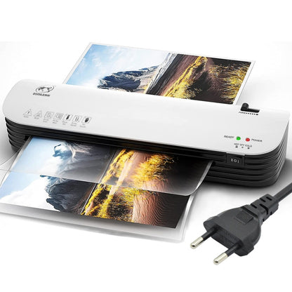 Osmile SL299 A4 Laminator Cold Hot Lamination Photo File Laminating Machine(EU Plug) - Photo Film Covering Machine by Osmile | Online Shopping UK | buy2fix