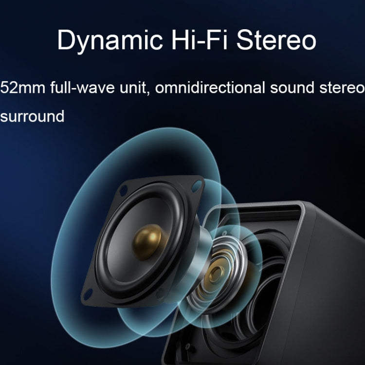 Havit A20 Plus Colorful Ambient Light Wired Computer Audio Stereo Surround Sound Speaker, Style: Black -  by Havit | Online Shopping UK | buy2fix