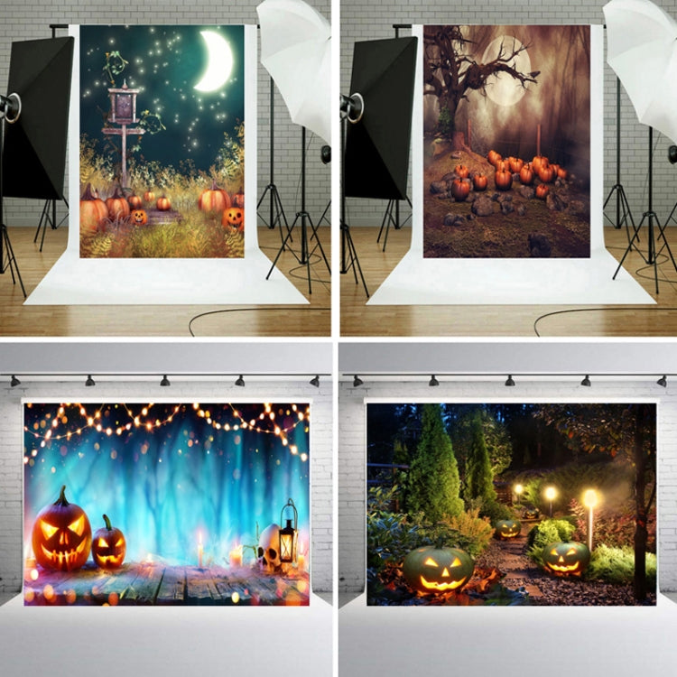 1.25x0.8m Holiday Party Photography Background Halloween Decoration Hanging Cloth, Style: WS-178 - Cartoon by buy2fix | Online Shopping UK | buy2fix