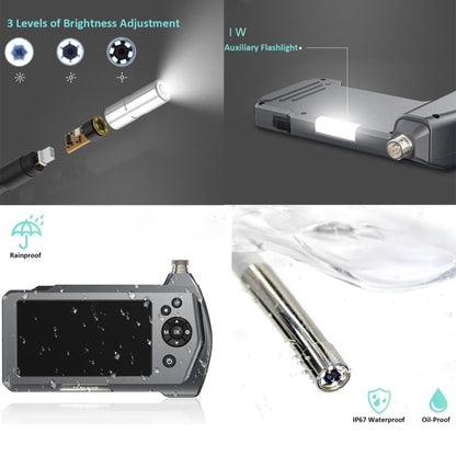 TESLONG NTS450A 4.5-inch Screen Industrial Handheld Endoscope with Light, Speci: 5.5mm Lens -3m -  by TESLONG | Online Shopping UK | buy2fix