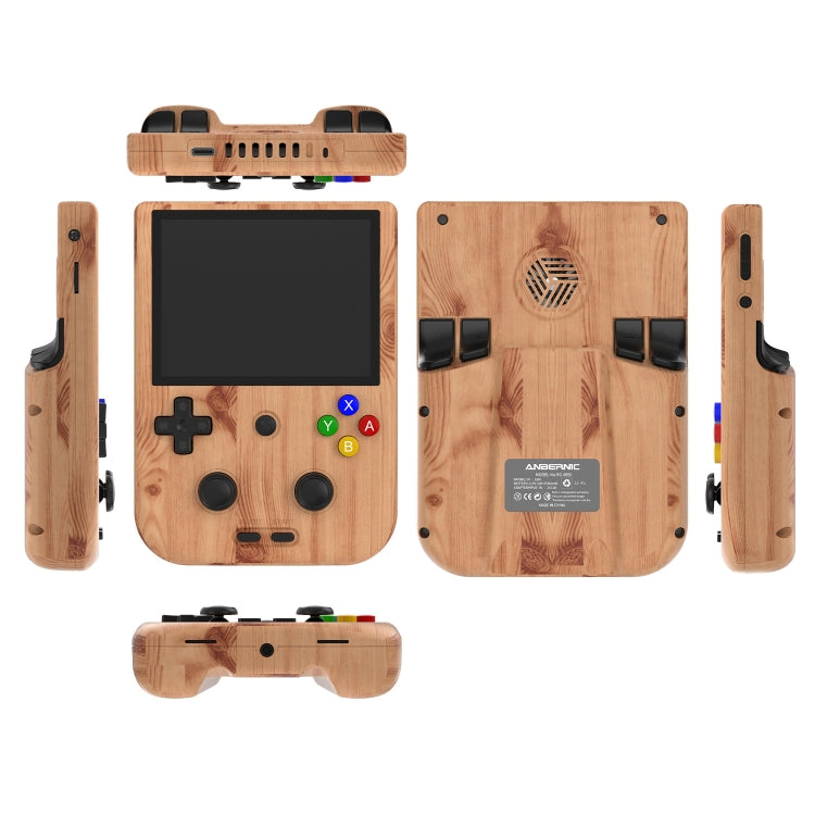 ANBERNIC  RG405V 4+128G 7000+ Games Handheld Game Console 4-Inch IPS Screen Android 12 System T618 64-Bit Game Player(Wood Grain) - Pocket Console by ANBERNIC | Online Shopping UK | buy2fix