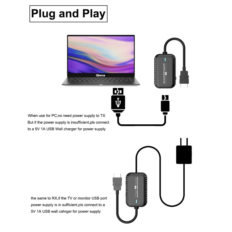 PWAY DT248W-H 30m Wireless HD Screen Projector Office Conference Screen Sharing Device(Type-C Interface) - Wireless Display Dongle by PWAY | Online Shopping UK | buy2fix