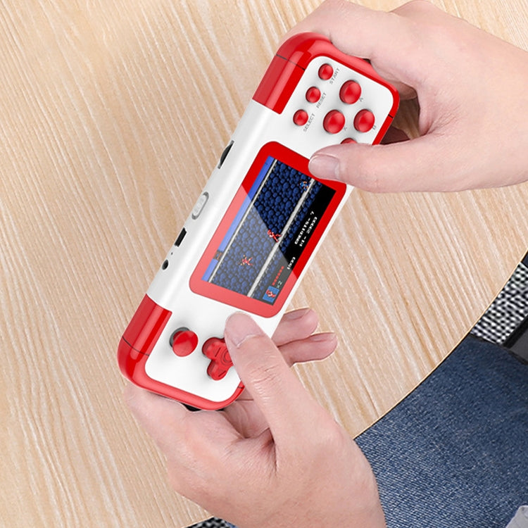 A12 3.0-inch HD Colorful Screen Retro Handheld Game Console with 666 Built-in Games, Model: Single Blue Red - Pocket Console by buy2fix | Online Shopping UK | buy2fix