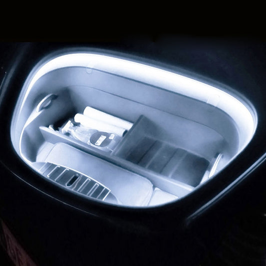 For Tesla Front Trunk LED Ambient Light Strip, Size: For 18-20 Model S(White Light) - Atmosphere lights by buy2fix | Online Shopping UK | buy2fix