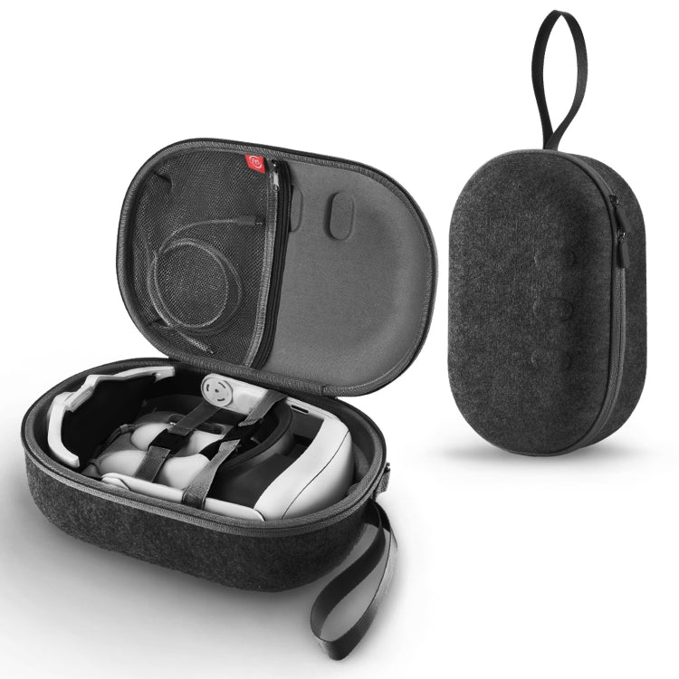 JYS-MQ018 For Apple Vision Pro / Meta Quest 3 VR Glasses Storage Bag Anti-fall and Anti-scrape Portable Bag(Black) - VR Accessories by JYS | Online Shopping UK | buy2fix