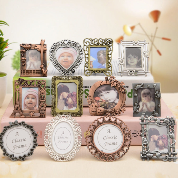 2 PCS Creative Metal Vintage Photo Frame(Square Keychain) - Home & Garden by buy2fix | Online Shopping UK | buy2fix