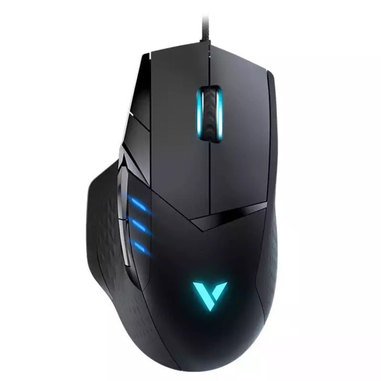 Rapoo VT300 6200 DPI 10 Programmable Buttons RGB Lighting System Gaming Wired Mouse(Black) - Wired Mice by Rapoo | Online Shopping UK | buy2fix