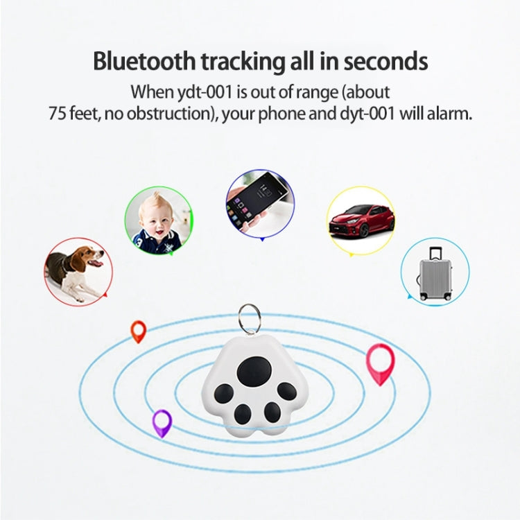 HYC09 Mini Pet Smart Wear GPS Pet Bluetooth Locator Tracker(Blue) - Home & Garden by buy2fix | Online Shopping UK | buy2fix